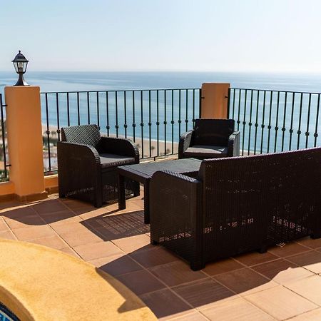 Chalet Con Vistas Al Mar Y Piscina Mojácar Exteriör bild