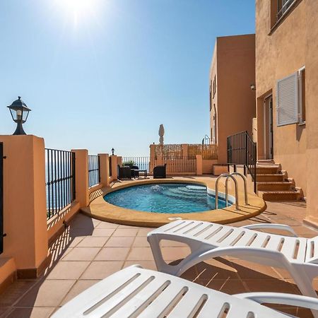 Chalet Con Vistas Al Mar Y Piscina Mojácar Exteriör bild