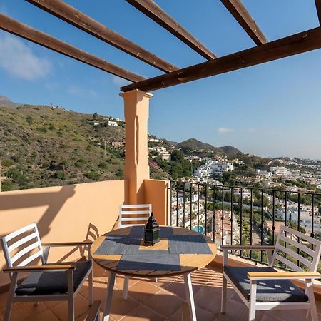 Chalet Con Vistas Al Mar Y Piscina Mojácar Exteriör bild