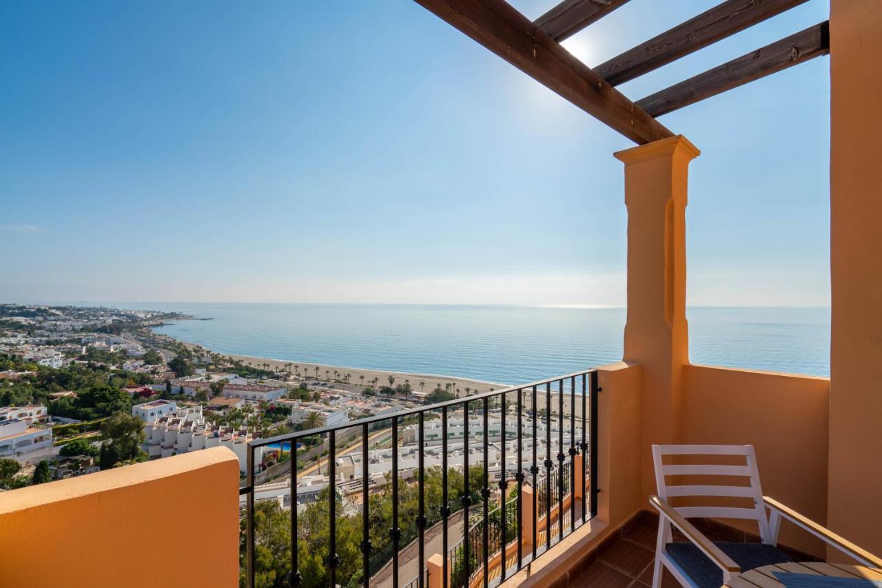 Chalet Con Vistas Al Mar Y Piscina Mojácar Exteriör bild