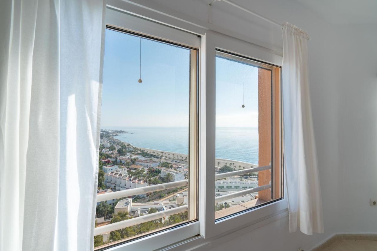 Chalet Con Vistas Al Mar Y Piscina Mojácar Exteriör bild