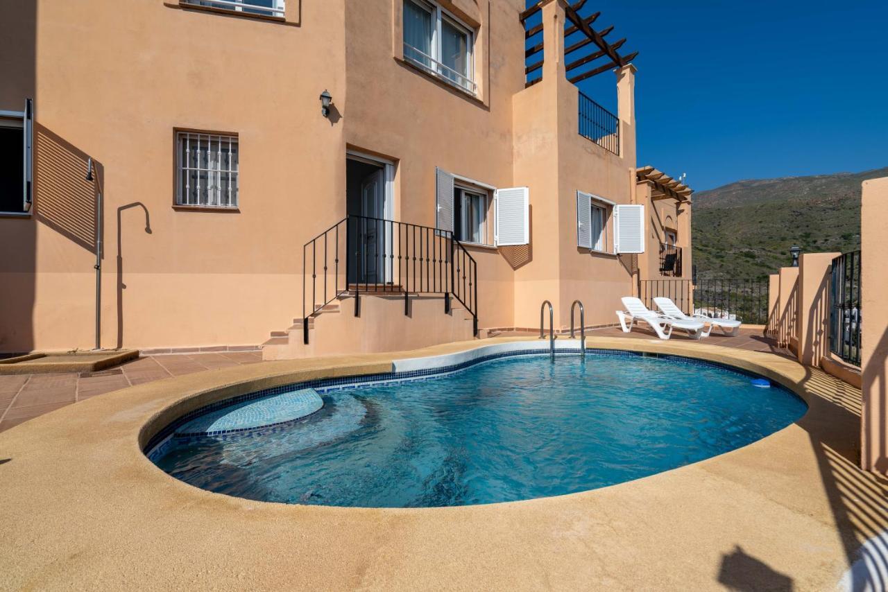 Chalet Con Vistas Al Mar Y Piscina Mojácar Exteriör bild
