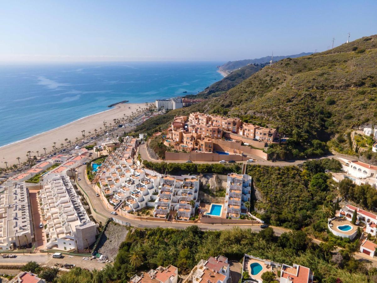 Chalet Con Vistas Al Mar Y Piscina Mojácar Exteriör bild