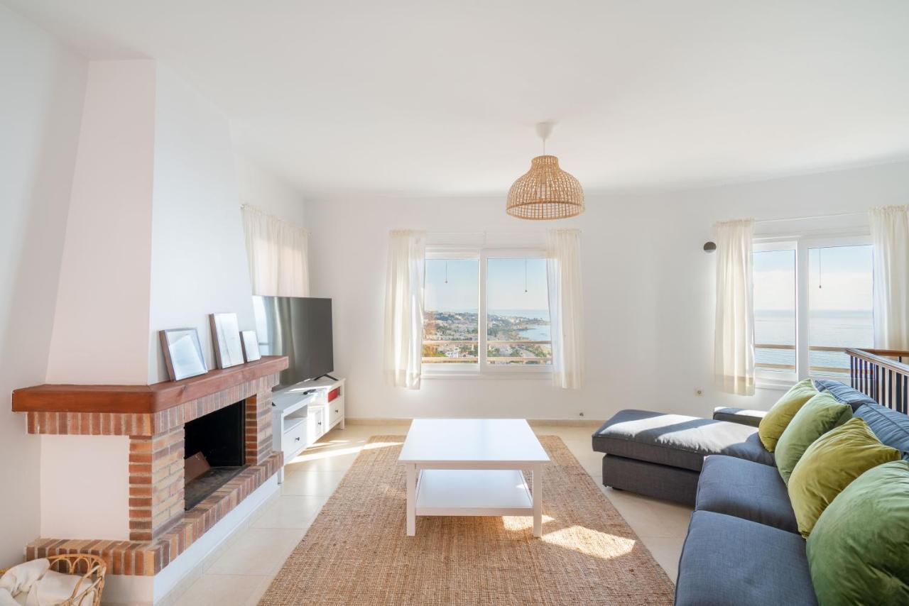 Chalet Con Vistas Al Mar Y Piscina Mojácar Exteriör bild